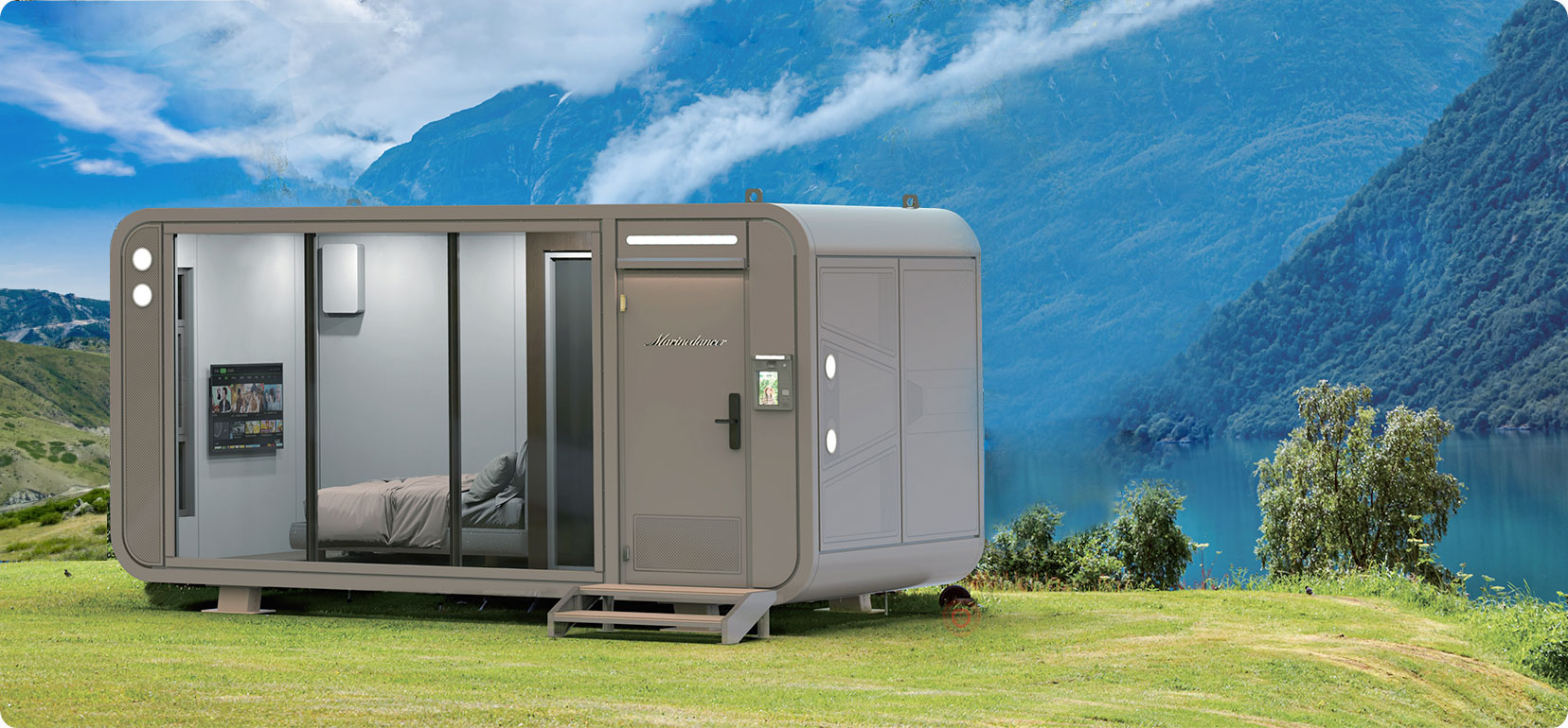 Mobile Building Space-Apple Cabin